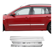Seitentürleiste Türleisten Türschutzleiste für Ford Mondeo 2007-2015 Chrom 4x
