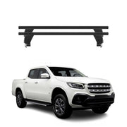 Menabo Dachträger Grundtäger für Mercedes X Klasse W470 2017-2020 Schwarz 2x