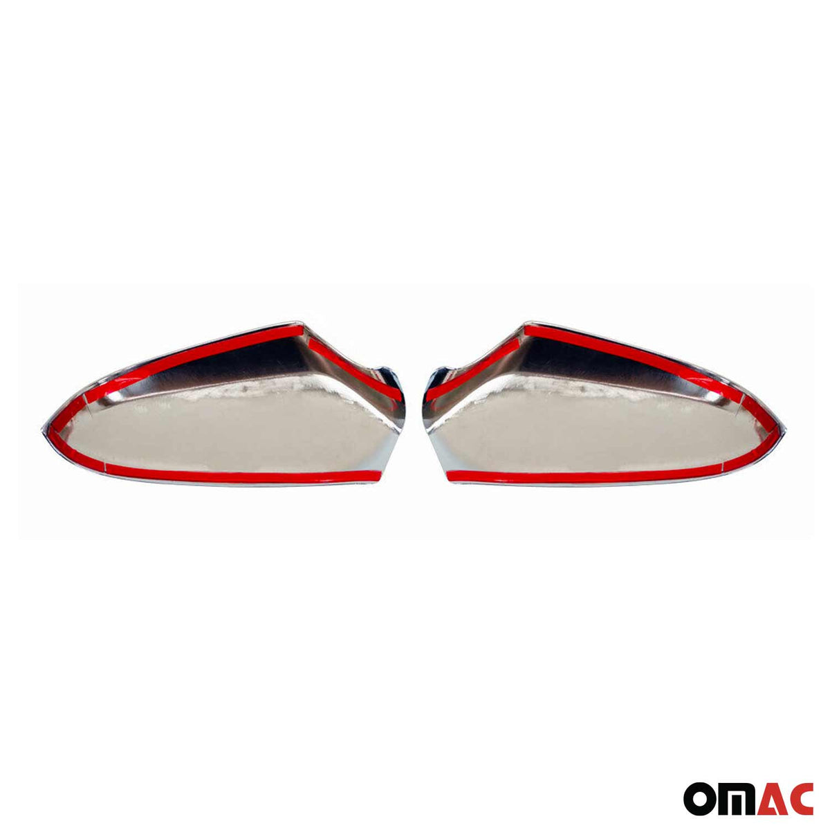 Spiegelkappen Spiegelabdeckung für Opel Astra H 2004-2010 Chrom ABS Silber 2tlg