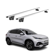 Dachträger Grundtäger für BYD Atto 3 2022-2026 100kg Aluminium Silber 2tlg ABE