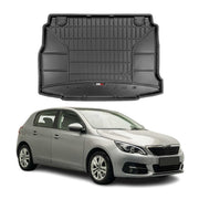 OMAC Gummi Kofferraumwanne für Peugeot 308 II Schrägheck 2013-2021 TPE Schwarz