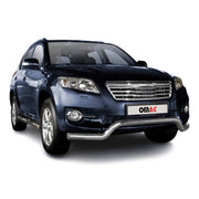 Frontbügel Frontschutzbügel Schutz für Toyota RAV4 2010-2013 Stahl ABE Silber