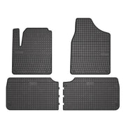 OMAC Gummi Fußmatten für Ford Galaxy 1995-2006 Automatten Gummi Schwarz 4tlg