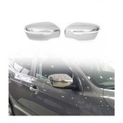 Spiegelkappen Spiegelabdeckung für Nissan X-Trail T32 2014-2021 Chrom ABS Silber