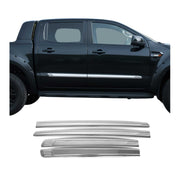 Seitentürleiste Türleisten Türschutzleisten für VW Amarok 2010-2021 Edelstahl 4x