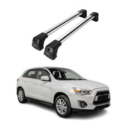 Dachträger Grundtäger für Mitsubishi ASX 2010-2023 75kg Aluminium Silber 2x