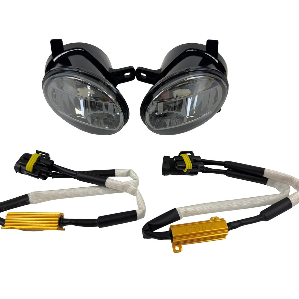 JOM Nebelscheinwerfer für Audi A4 B8 Avant 8K5 2007-2011 A6 4F5 2008-2011 Q5 8R Seat Exeo LED