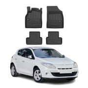 OMAC Gummi Fußmatten für Renault Megane 2008-2015 Premium TPE Automatten 4tlg