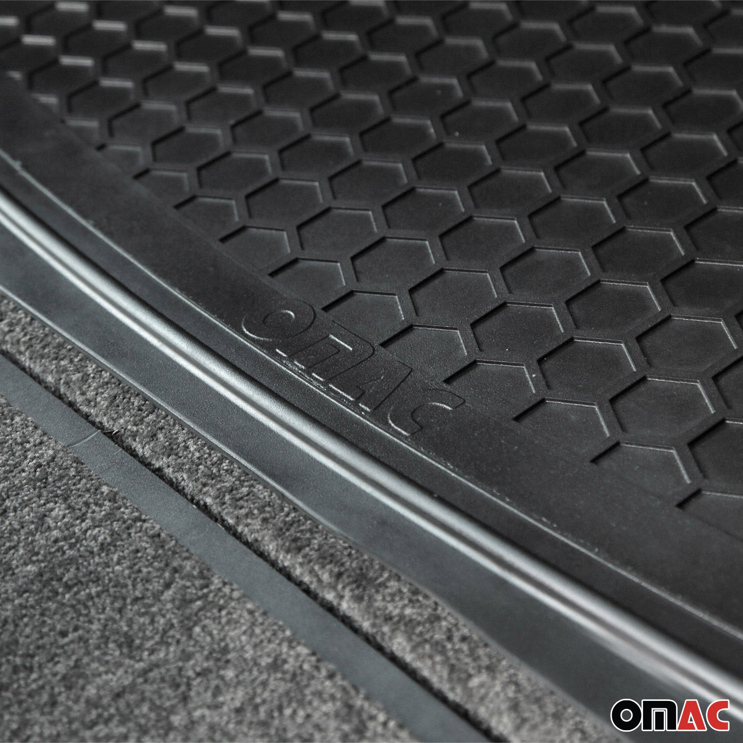 Laderaumwanne Kofferraumwanne Gummi für Alfa Romeo Stelvio 2016-2026 Schwarz