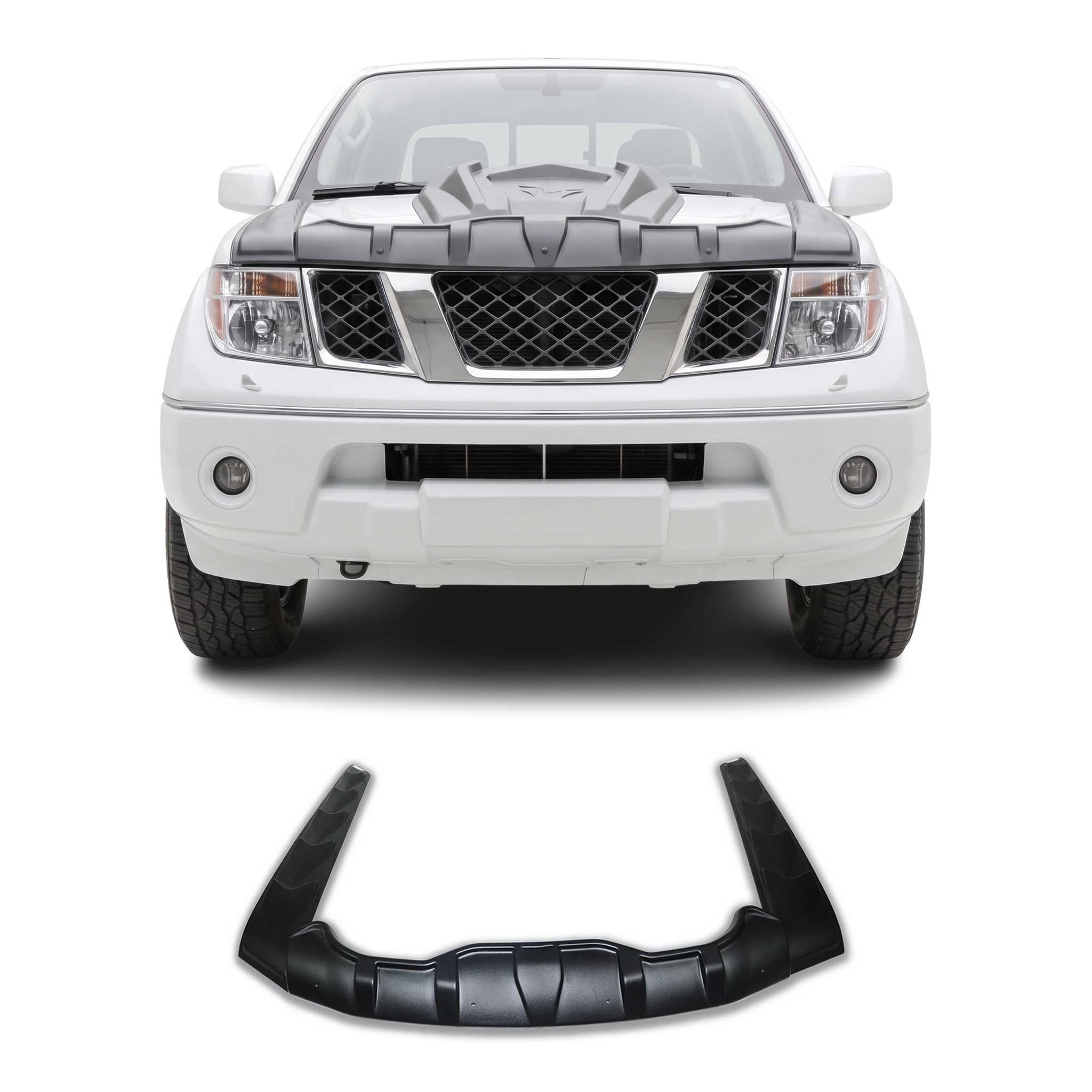 Motorhaube Deflektor Insekten Steinschlagschutz für Mitsubishi L200 2005-2015 3x