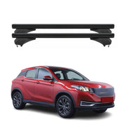 Menabo Dachträger für Seres 3 2021-2026 Abschließbar Aluminium Schwarz 2 tlg