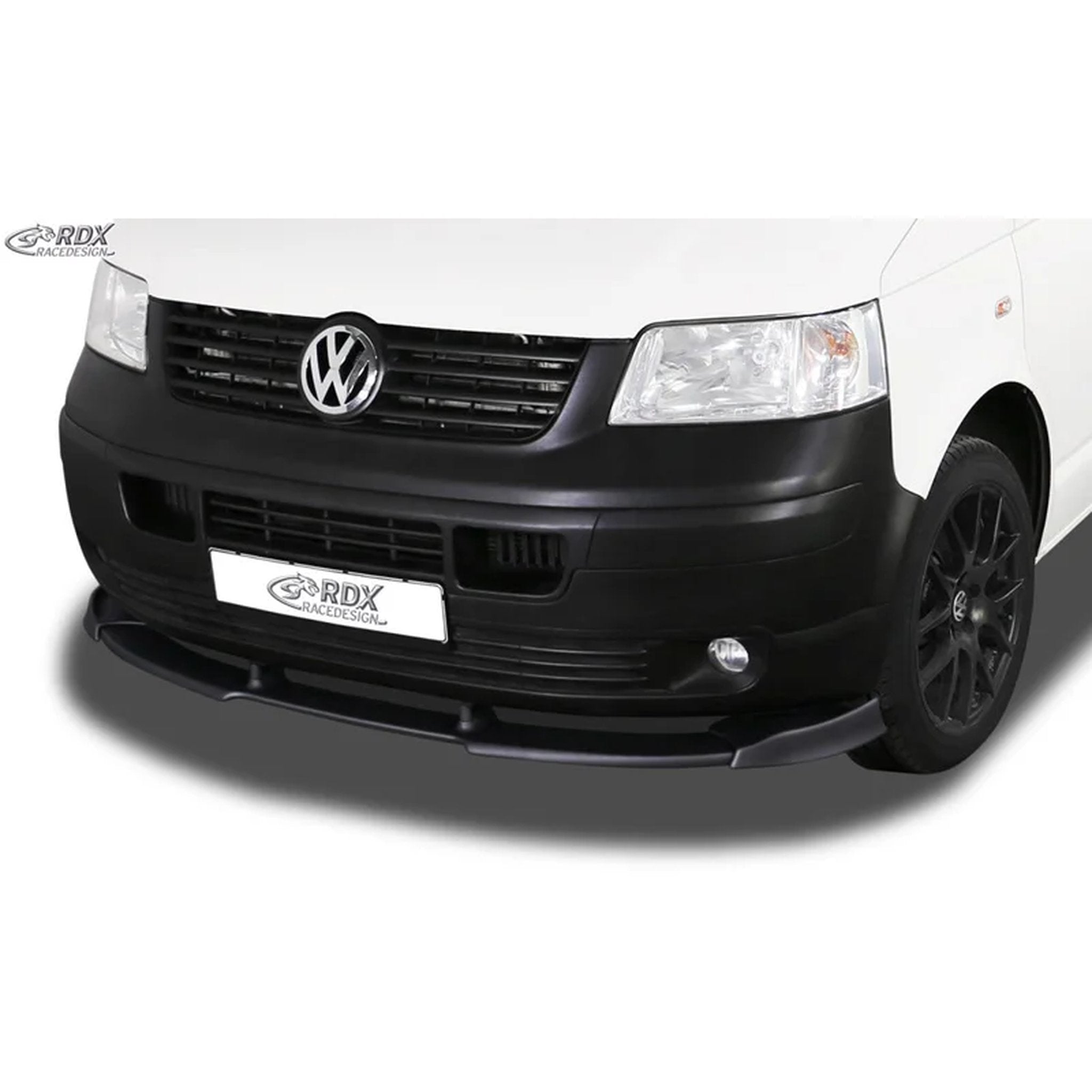 RDX Frontspoiler Vario-X für VW Transporter T5 2003-2009 unlackierte Stoßstange