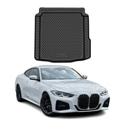 Kofferraummatte Laderaumwanne für BMW 4er G22 G23 Coupé 2020-2026 TPE Schwarz