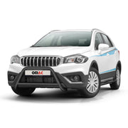 Frontbügel Frontschutzbügel für Suzuki SX4 S-Cross 2016-2022 ABE Stahl Schwarz