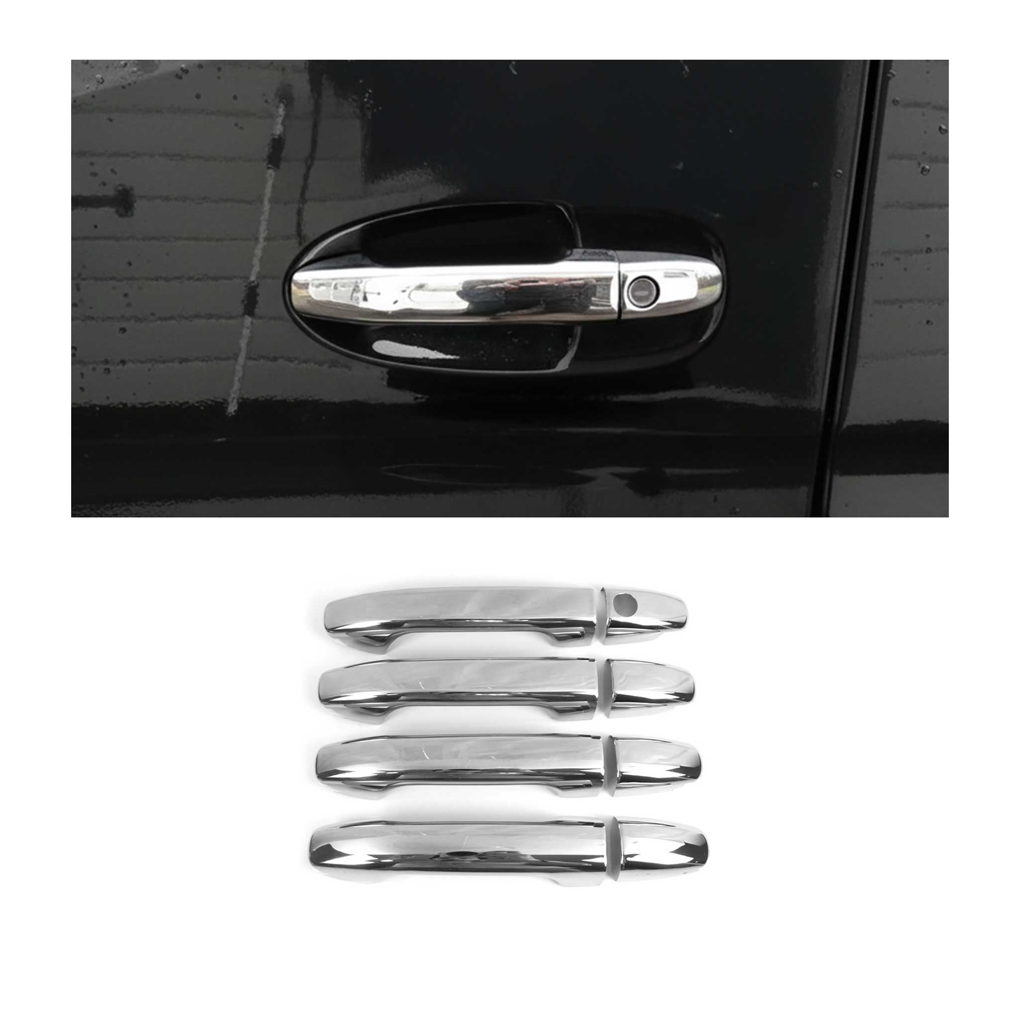 Türgriff Blende Chrom für Mercedes Sprinter W907 2018-2026 H1 Chrom 8x
