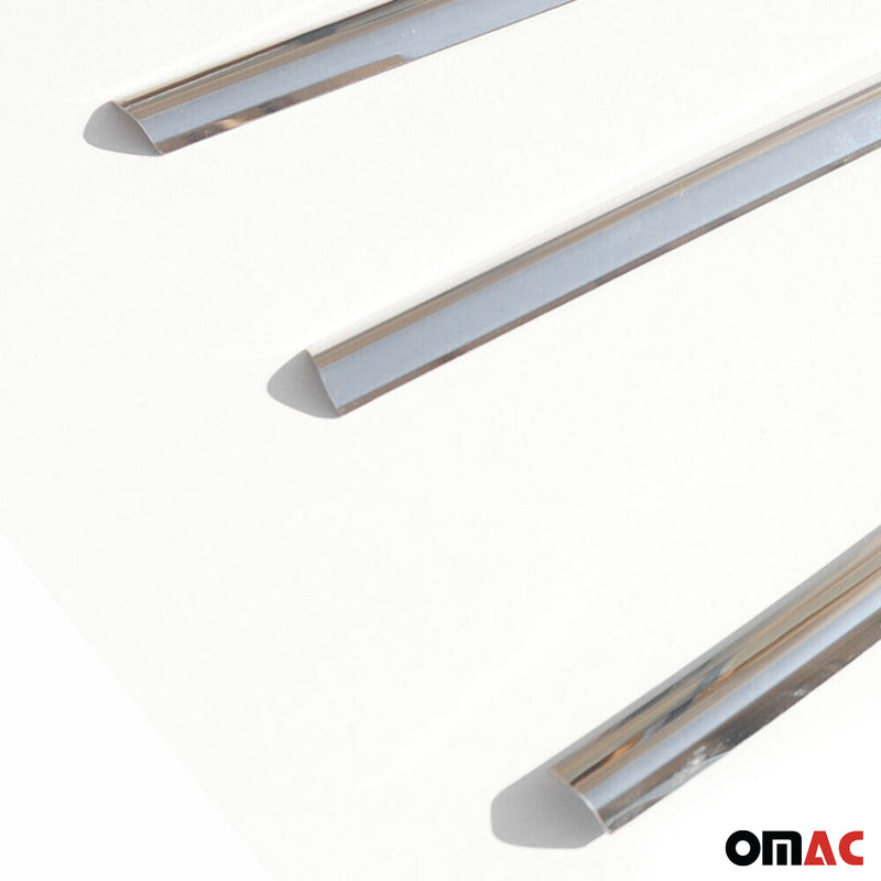 Window strips decorative strips for Toyota Auris 2006-2012 stainless steel chrome 4 pieces