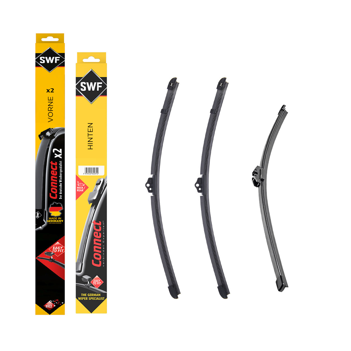SWF Scheibenwischer Wischblatt set für Audi A1 8X 2010-2018