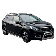 Frontbügel Frontschutzbügel für Peugeot 2008 2016-2019 ø63mm Stahl Silber Schutz