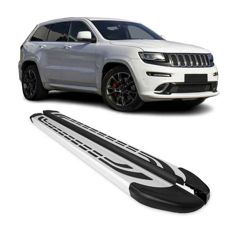 Trittbretter Seitenschweller Seitenbretter für Jeep Grand Cherokee 2011-2021 Alu
