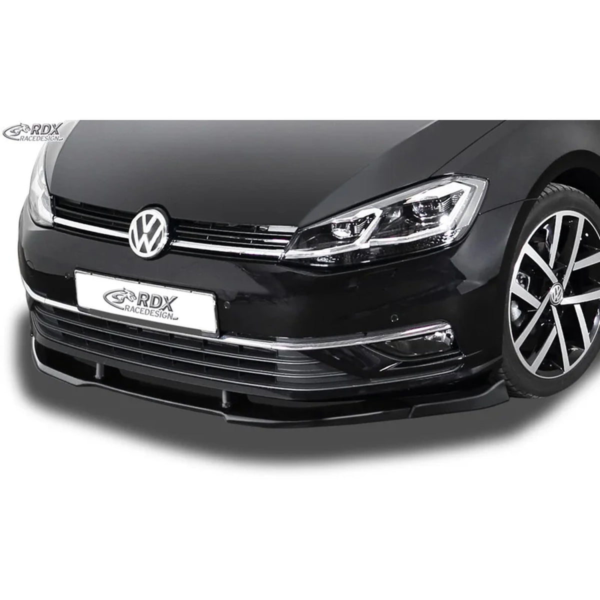 RDX Frontspoiler Vario-X für VW Golf VII Facelift 2017- Polyurethan TÜV