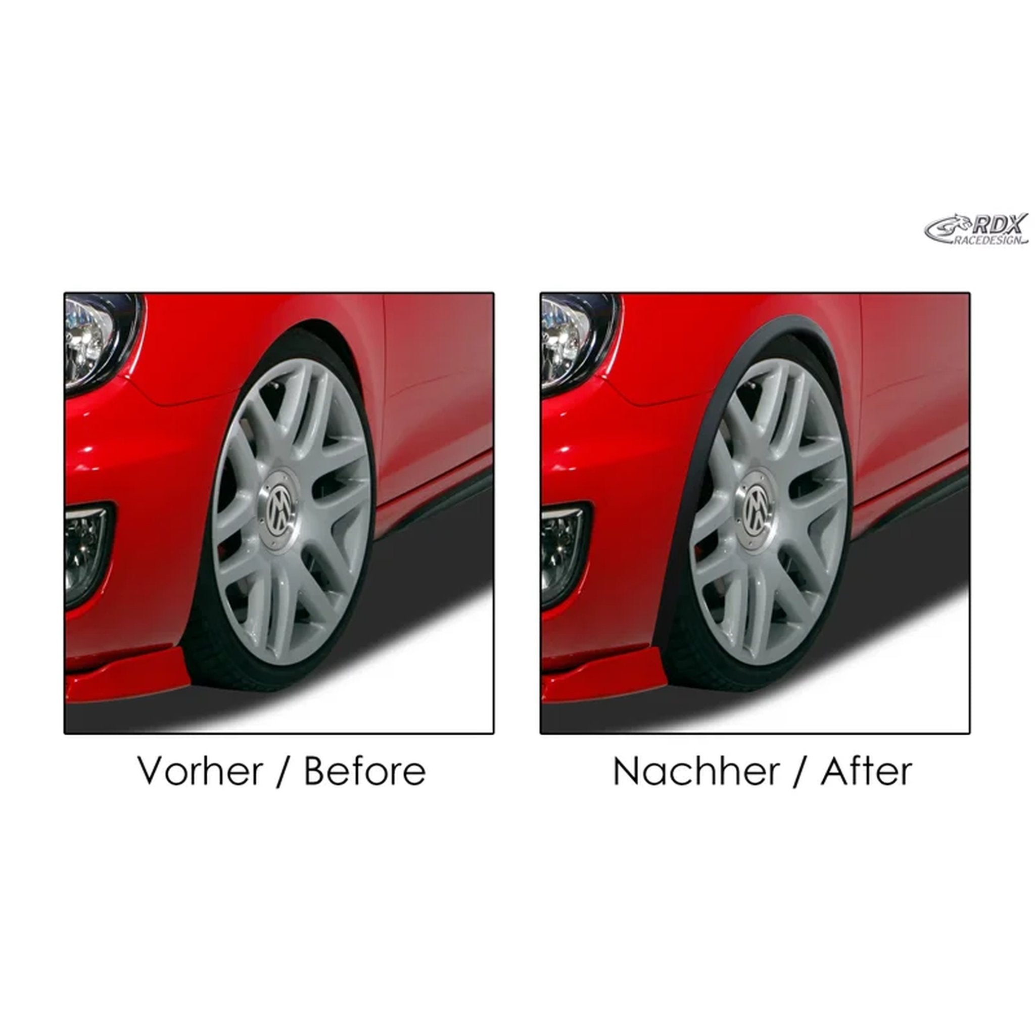 Universal Radlaufverbreiterungen Fender-X - Satz à 4 Stück je 150cm