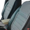 Schonbezüge Sitzschoner Sitzbezüge für VW Caddy Sharan Grau 2 Sitz Vorne Satz