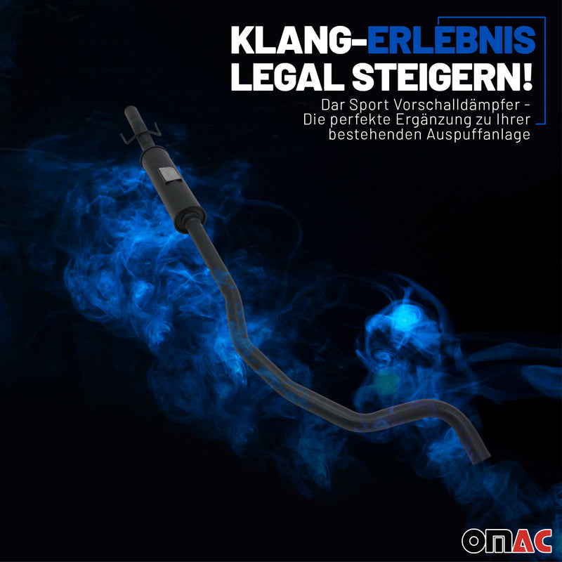 NOVUS Sport Vorschalldämpfer für Opel Corsa D + E 1.4 mit EG Betriebserlaubnis