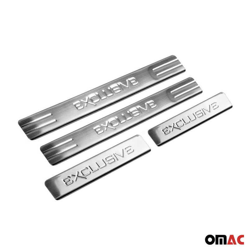 Einstiegsleisten Türschweller Exclusive für Skoda Yeti 2009-2017 Edelstahl 4x