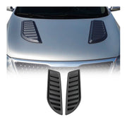 Haubenhutzen Motorhaube Lüftung für Jeep Renegade 2015-2025 ABS Schwarz 2tlg