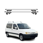 Menabo Dachträger Grundtäger für Peugeot Partner Air 1996-2013 90kg Alu Grau 2x