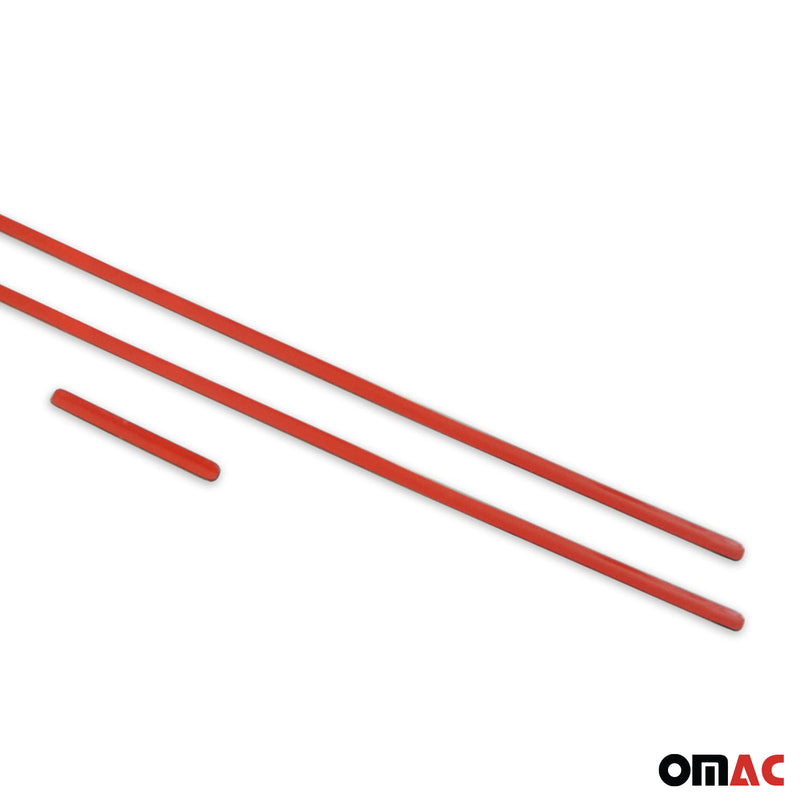 Seitenleisten Türleiste Zierleiste Chrom Edelstahl 4 tlg Cabrio Coupe 2Türen