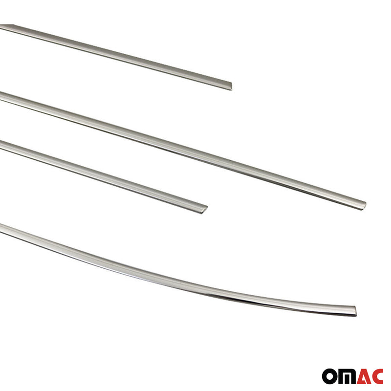 Fensterleisten Zierleisten für Kia Venga 2010-2025 Edelstahl Chrom 4tlg