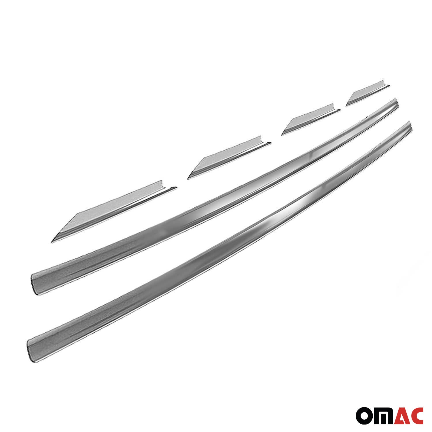 Kühlergrill Leisten Grillleisten für Opel Vivaro 2010-2014 Edelstahl Silber 6tlg