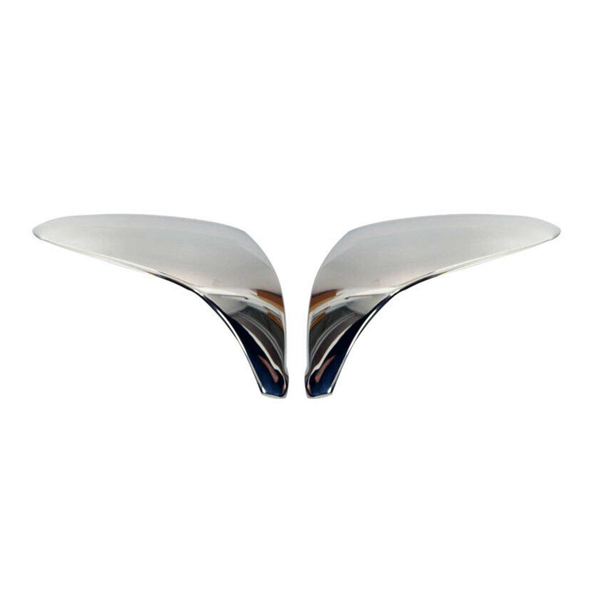Spiegelkappen Spiegelabdeckung für Hyundai ix35 2010-2015 Edelstahl Chrom 2tlg