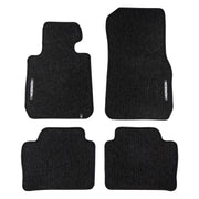 Velours Fußmatten für BMW 3er F30 2011-2018 Autoteppich Automatten Schwarz 4 tlg