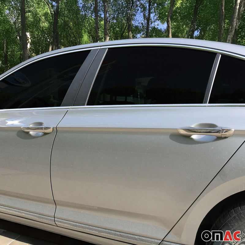 Türgriff Blende Türgriffkappen für VW Tiguan Allspace 2016-2024 Edelstahl 8x