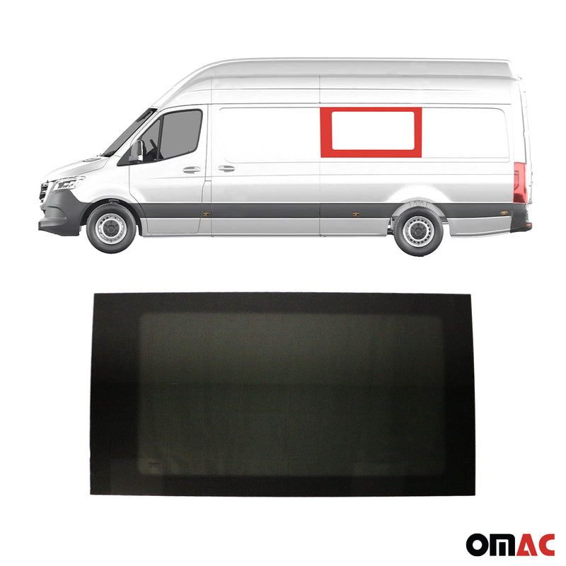 Seitenfenster für Mercedes Sprinter W906 2006-2018 Fenster Links Mittel L3 L4