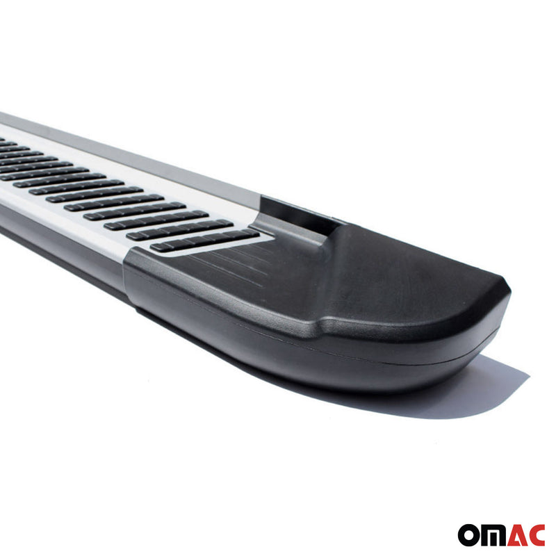 Trittbretter Seitenbretter Schweller für Citroen Berlingo L1 1996-08 Alu Schwarz