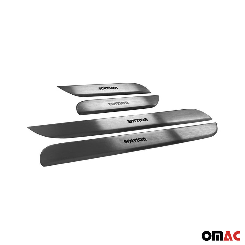 Einstiegsleisten Türschweller für Peugeot 3008 2016-2023 Chrom Gebürstet 4x