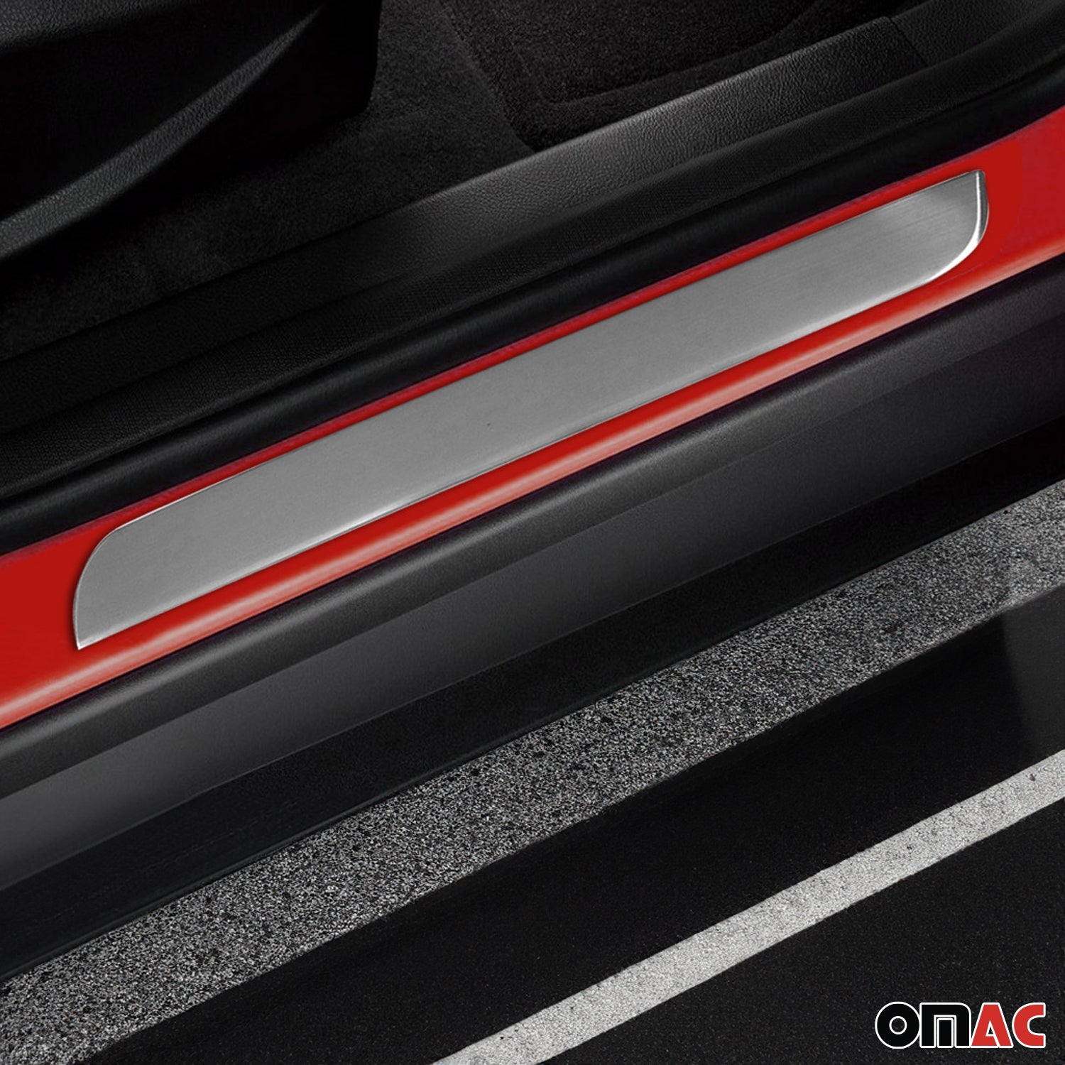 Einstiegsleisten Türschweller für Citroen C3 HB 5D 2002-2009 Edelstahl Chrom 4x