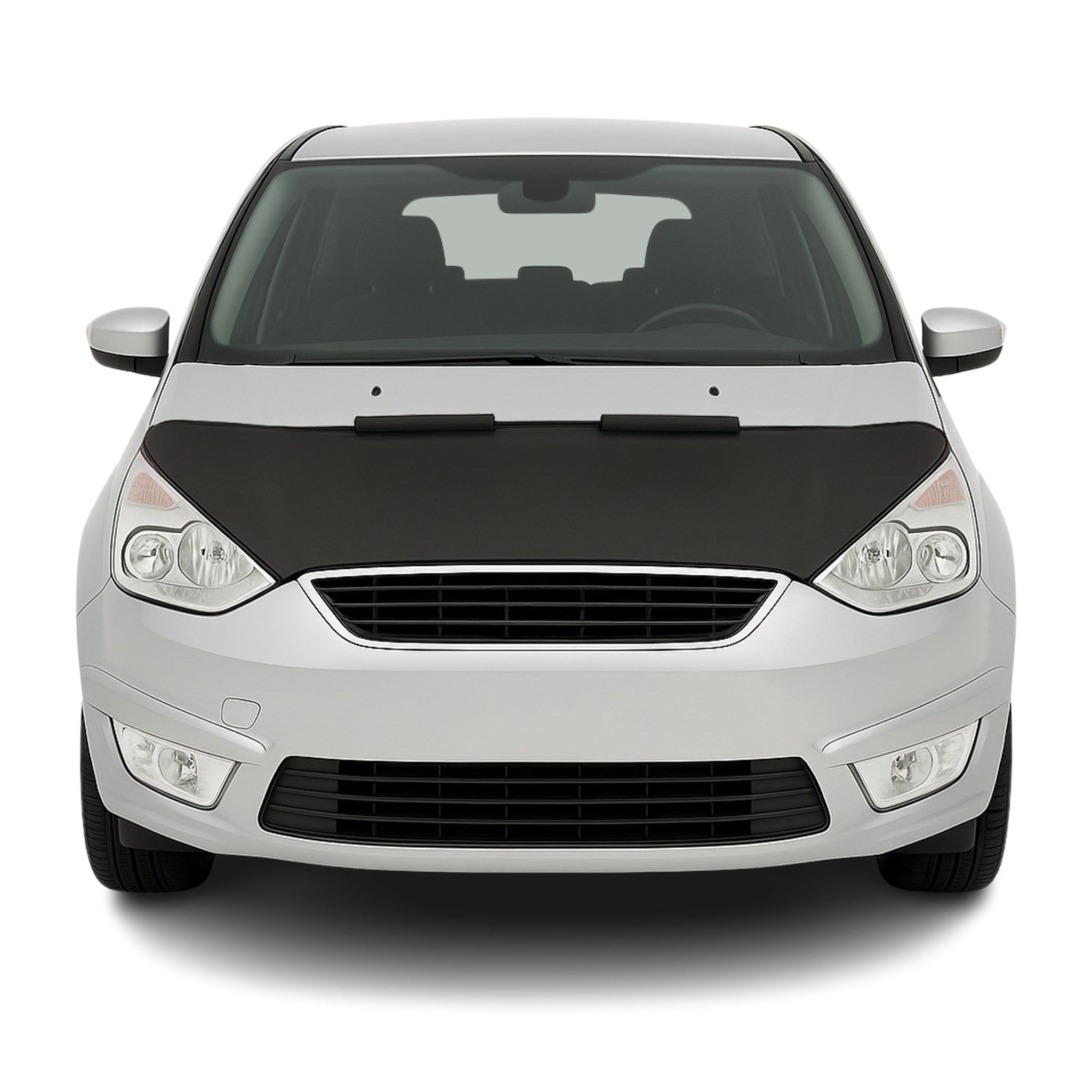 Haubenbra Steinschlagschutz Bonnet Bra für Ford Galaxy II 2006-2010 Schwarz Halb