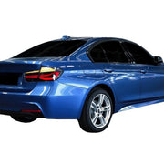JOM LED Lightbar Rückleuchten für BMW F30 Limousine 2011-2019 dunkel Rot