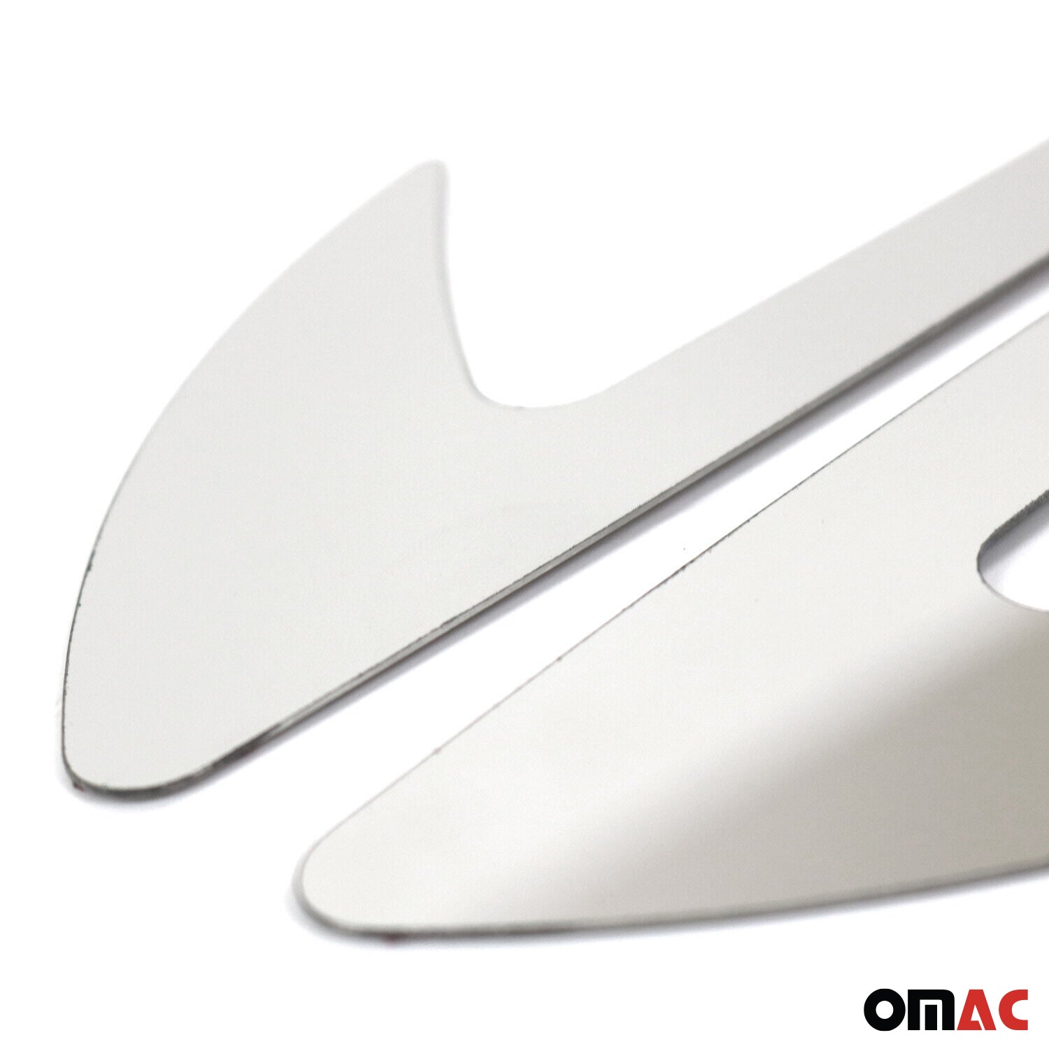 Seitendekor Autodecor für Opel Corsa D 2006-2014 Edelstahl Chromdecor 2tlg