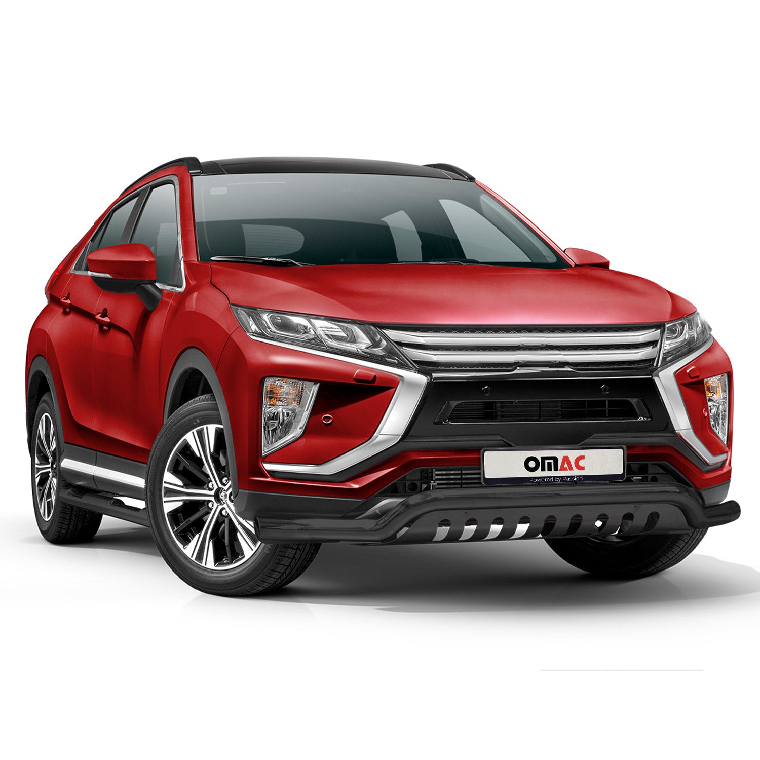 Frontbügel Frontschutzbügel für Mitsubishi Eclipse Cross 2018-19 Pre-FL Schwarz