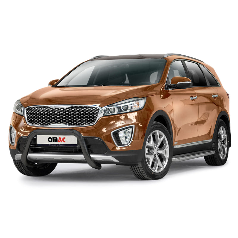 Frontschutzbügel Frontbügel für Kia Sorento 2015-2018 mit ABE Stahl Schwarz