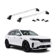Dachträger Grundtäger für Voyah Free 2025-2026 100kg Aluminium Silber 2 tlg ABE