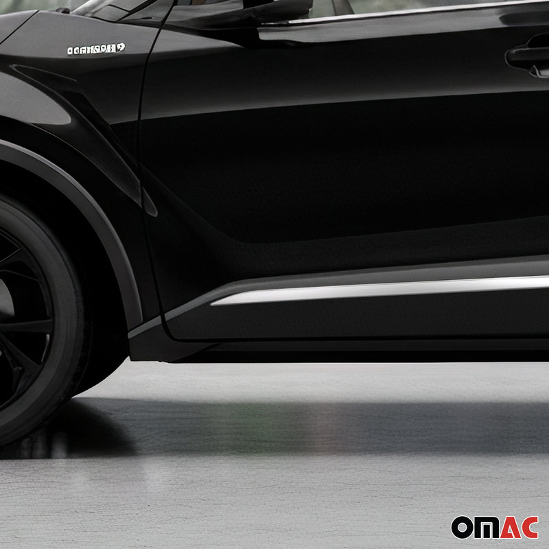 Seitentürleiste Türleisten Türschutzleiste für Toyota C-HR 2016-2023 Chrom 4x