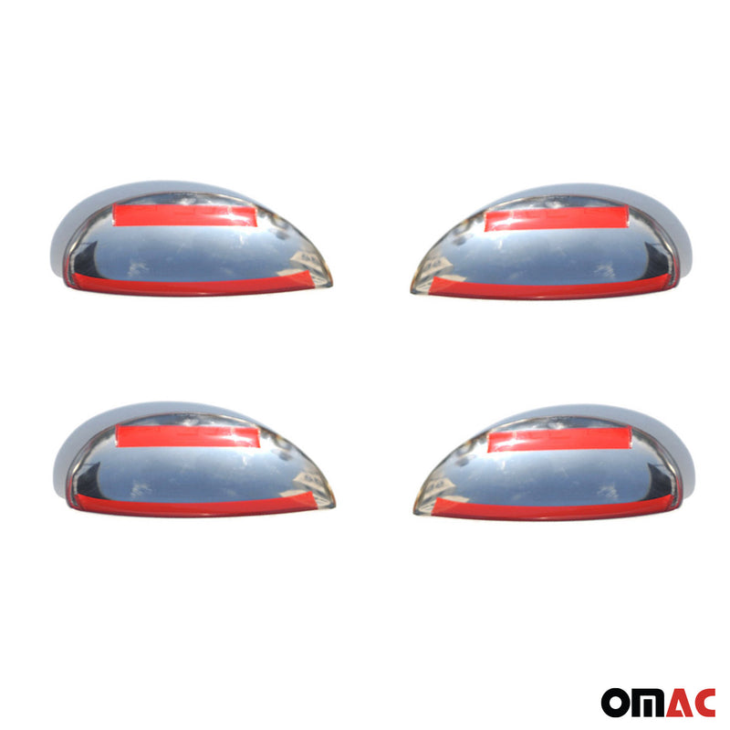 Türgriff Blende Türgriffkappen für Citroen C1 2005-2014 4-Tür Edelstahl 4x