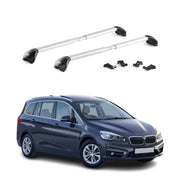 Dachträger Grundtäger für BMW 2er Gran Tourer F46 2014-2021 100kg Alu Silber ABE