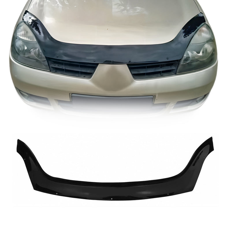 Motorhaube Deflektor Insektenschutz für Renault Symbol 2008-2012 Dunkel